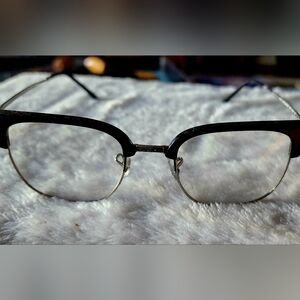 Ray-Ban Black and Silver Glasses